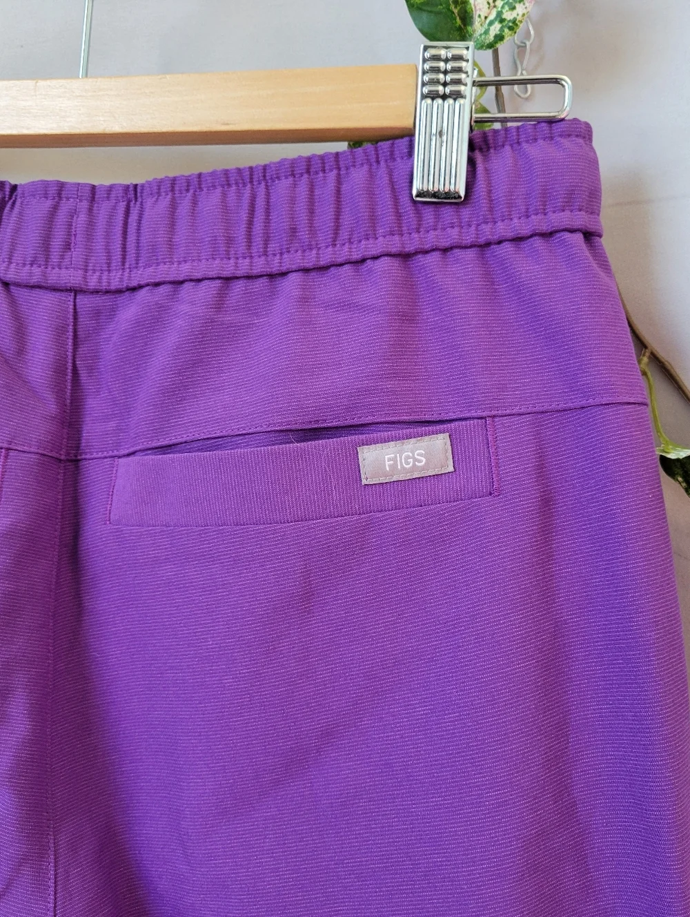 Figs Men's Jansen Technical Collection Jogger Scrub Pants Purple Blue XS